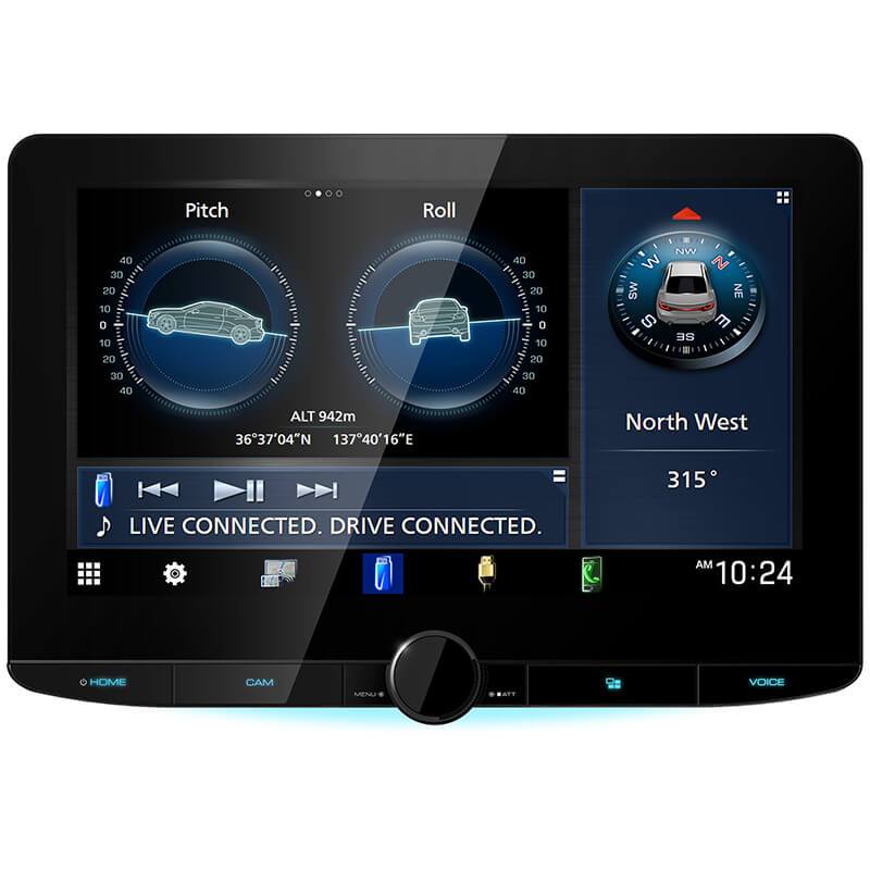 KENWOOD DMX 9724 XS จอติดรถยนต์ 2DIN