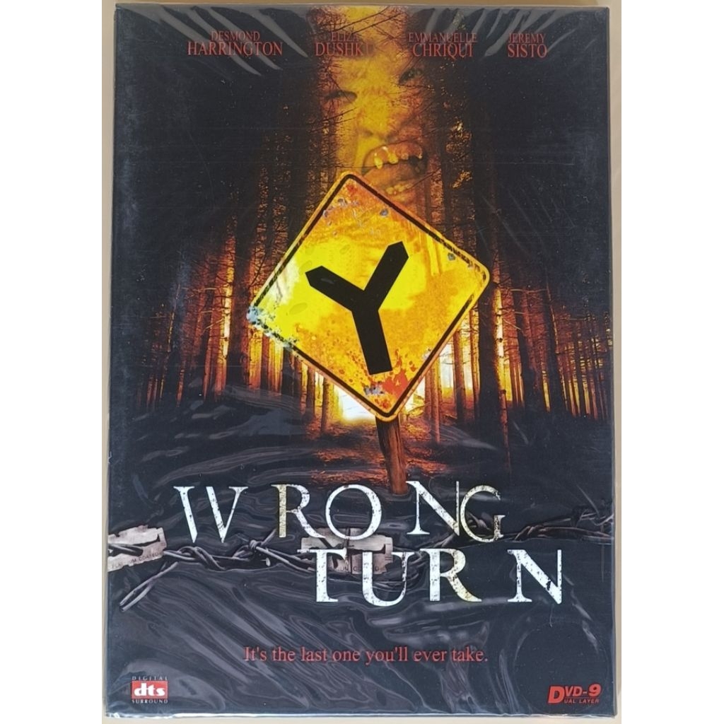 DVD 2 ภาษา - Wrong Turn หวีดเขมือบคน