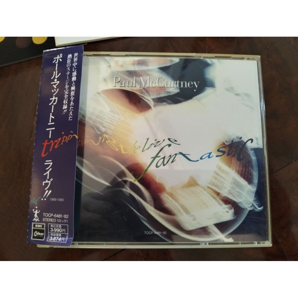 ซีดีเพลง cd music Paul McCartney – Tripping The Live Fantastic  2 cd TOCP 6481-82 Made in Japan Samp