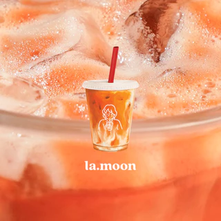 la.moon ผงชาไทยพรีเมียม ละลายง่าย พร้อมชงดื่ม หอมเข้มข้น ไม่มีน้ำตาล Thai Tea Powder