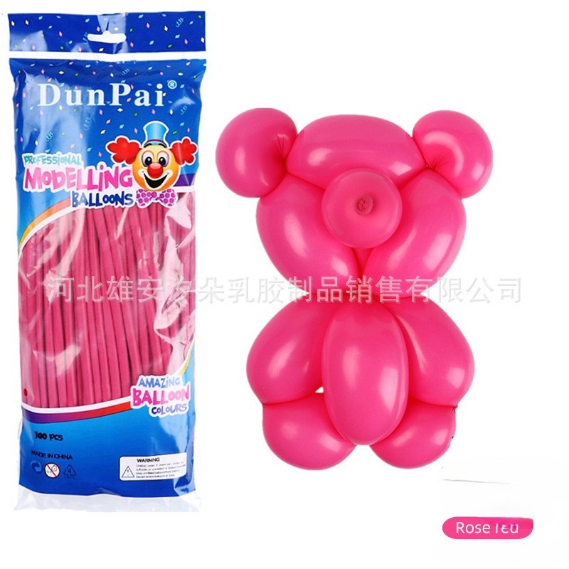 ส่งจากไทย ลูกโป่งดัด (Magic Balloons) ลูกโป่ง ไส้เป็ด ลูกโป่งยาว สีด้าน 10ชิ้น 50 ชิ้น ราคา ถูกที่สุด ดีลบีเคเค แกลเลอรีภาพที่ 7