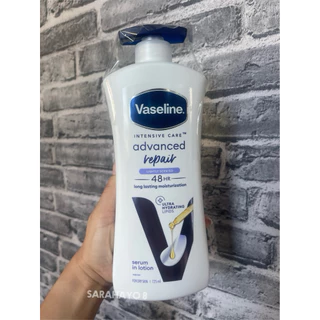 Vaseline intensive care advanced repair 725ml สูตรสำหรับผิวแห้งมาก