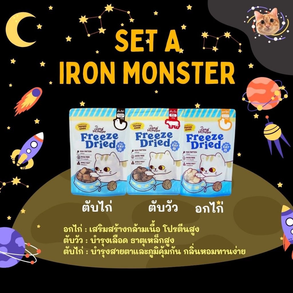 Pang Monster space set box