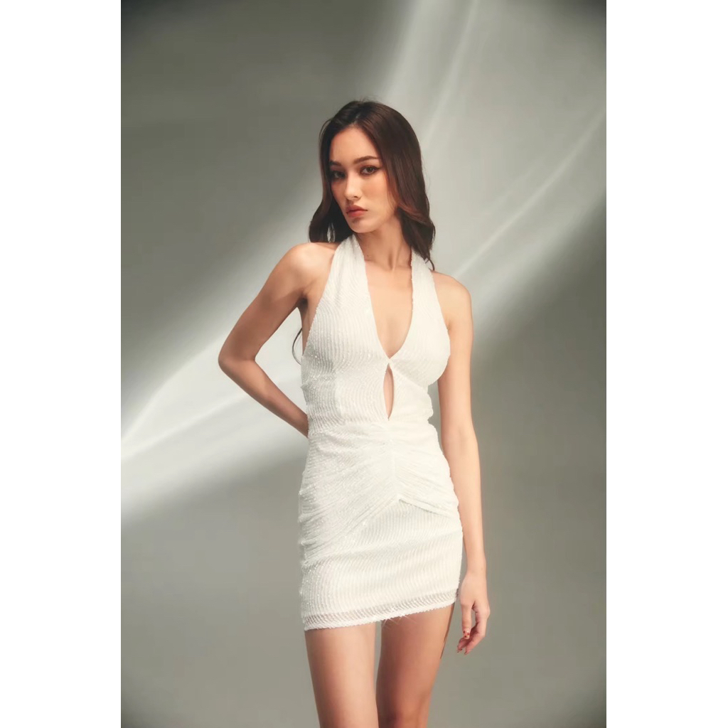 ส่งต่อ fabrique.co pixxie mini dress S (shop 2,490) โอนตรง 750
