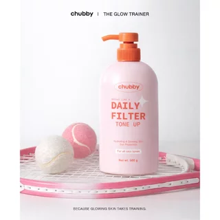 [โทนอัพพี่ดารา] ไซส์นักพอกกาย Chubby Daily Filter Tone Up 500 g. โทนอัพชับบี้