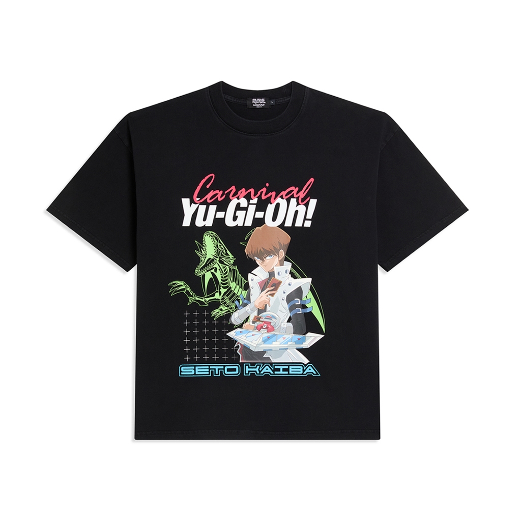 CARNIVAL CNVXYGOT008BK YUGIOH KAIBA OVS T-SHIRT BLACK