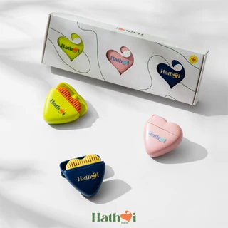 Pack 3สี หทัยเฮิร์บยาดมสมุนไพร กลิ่นเฟรชฮาร์ท HathaiHerb - Fresh Heart Scent ยาดมเบลล่า