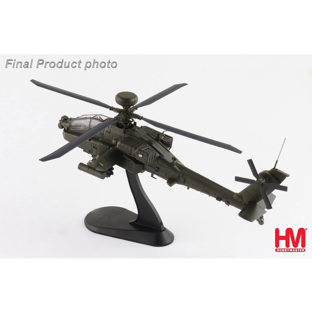 【Pre-Order】 Diecast Model Hobby Master 1/72 – AH-64E “Apache Echo” ZM714 (HH1220) 🚁🔥