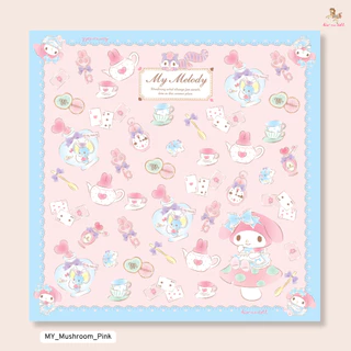 Kiss Me Doll ผ้าพันคอ/ผ้าคลุมไหล่ My Melody new arrival 2026 ขนาด 100*100 CM.