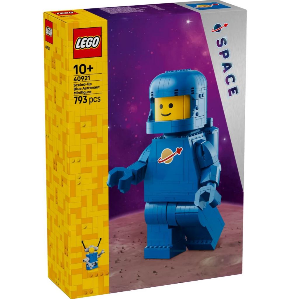 LEGO® Scaled-Up Blue Astronaut Minifigure 40921