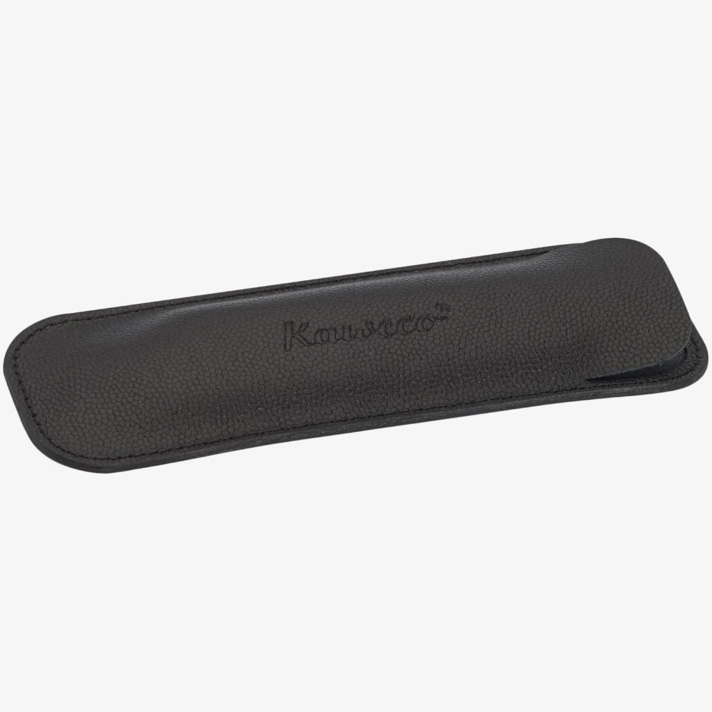 KAWECO ECO Leather Pouch for Long Pen Black ซองหนังคาเวโก้สำหรับปากกาทรงด้ามยาว 2 ด้าม