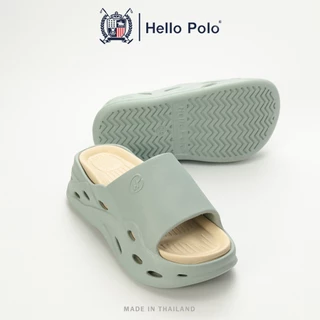 Hello Polo รองเท้าแตะเพื่อสุขภาพ พื้นถอดได้ สามารถซัพพอร์ตอุ้งเท้า ดีไซน์สวยระบายอากาศดี รุ่น HP8066