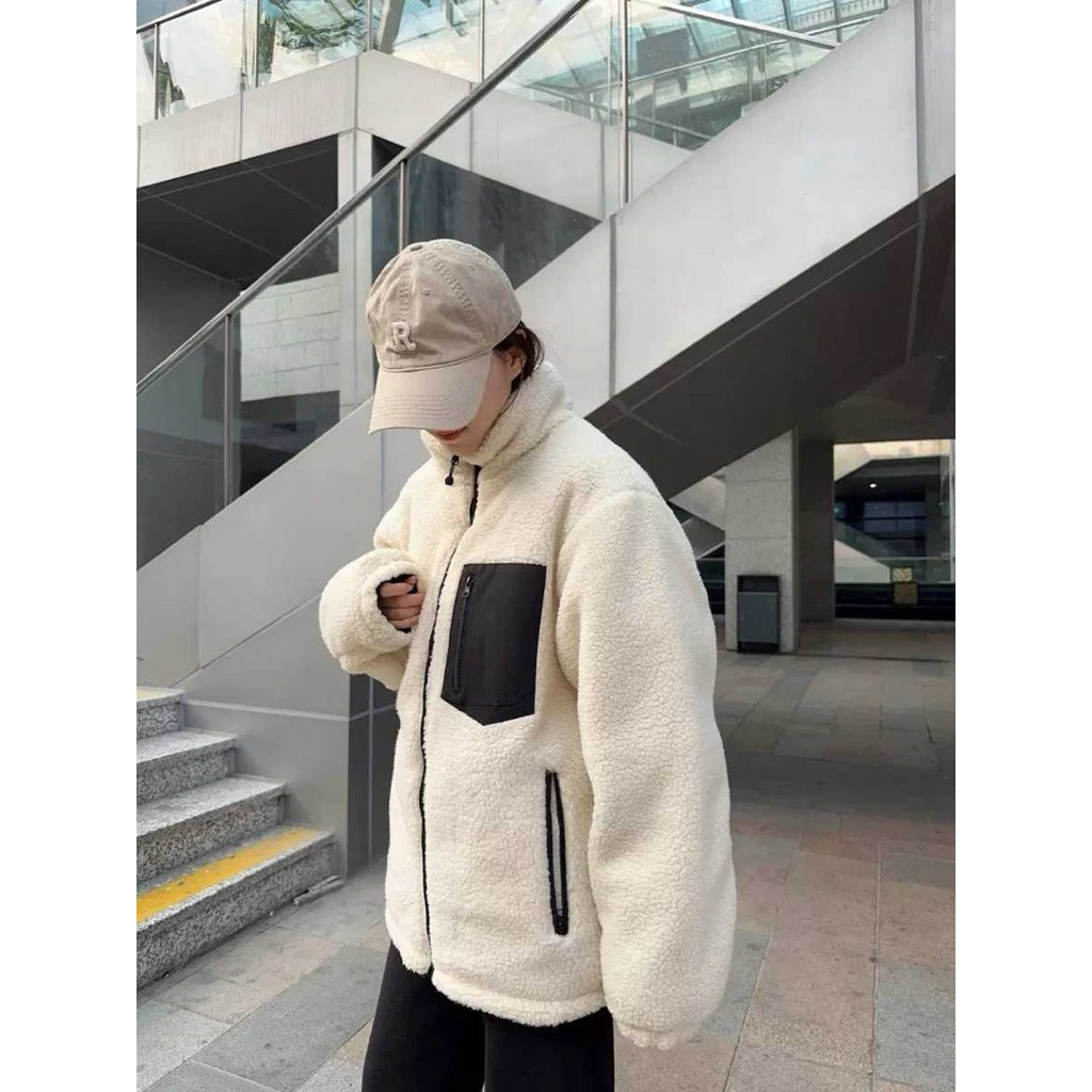 Jeep reversible fleece jacket ของใหม่