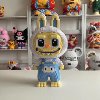 💥ตัวต่อเลโก้ขนาดใหญ่💥Labubu Doraemon Bricks, 51cm, LEGO, ของเล่นตัวต่อ, LEGO Labubu
