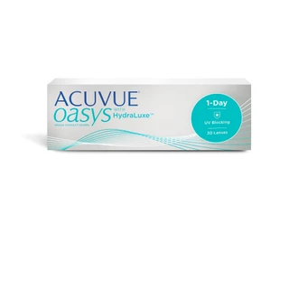 Acuvue Oasys 1 Day With HydraLuxe รายวัน คอนแทคเลนส์ใส จำนวน/กล่อง 30 ชิ้น