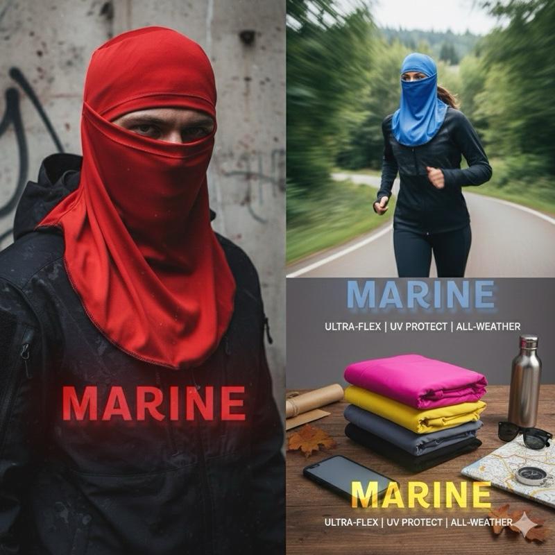 โม่งสะท้อนแดด MARINE ระบายอากาศ ป้องกันUV