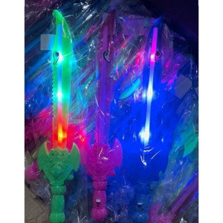 ของเล่นดาบมีไฟแสงสวยพลาสติกในห่อยกโหล12ชิ้น