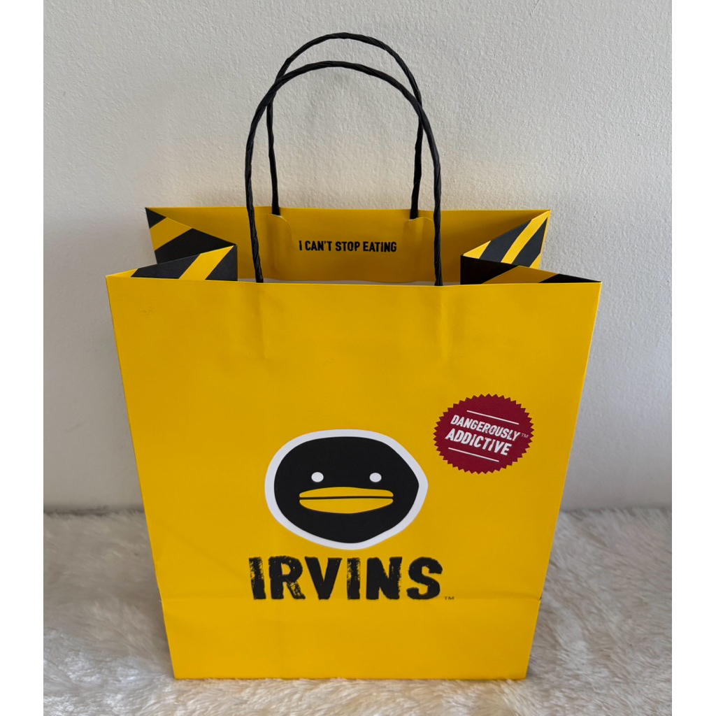 ถุงกระดาษ Irvins ใบใหญ่ แบบหนา