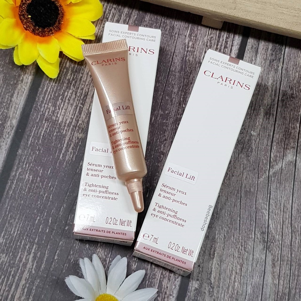 ✅ของแท้✅CLARINS Facial Lift Eye Concentrate คลาแรงส์ เฟเชี่ยล ลิฟ อาย คอนเซนเทรต 7ml