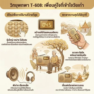 [ลด🔥8.8🔥]วิทยุ MP3 เรื่องเล่าอาจารย์ยอด ฟังเรื่องผี นิทาน ตำนาน ประวัติศาสตร์ ลี้ลับ ธรรมะ เกร็ดความรู้ เสียงชัด ใช้งานง