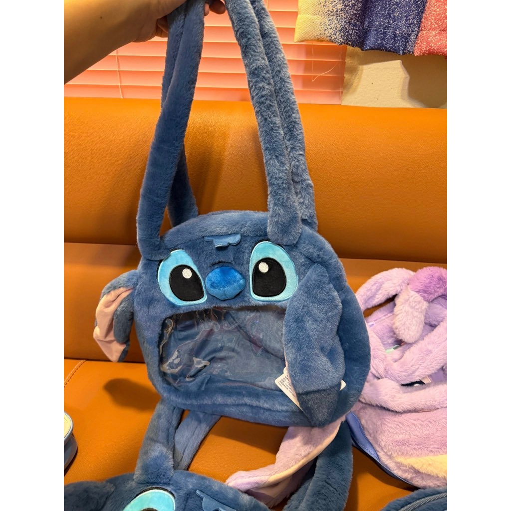 stitch สติช กระเป๋าขนนุ่ม ของแท้พร้อมส่ง