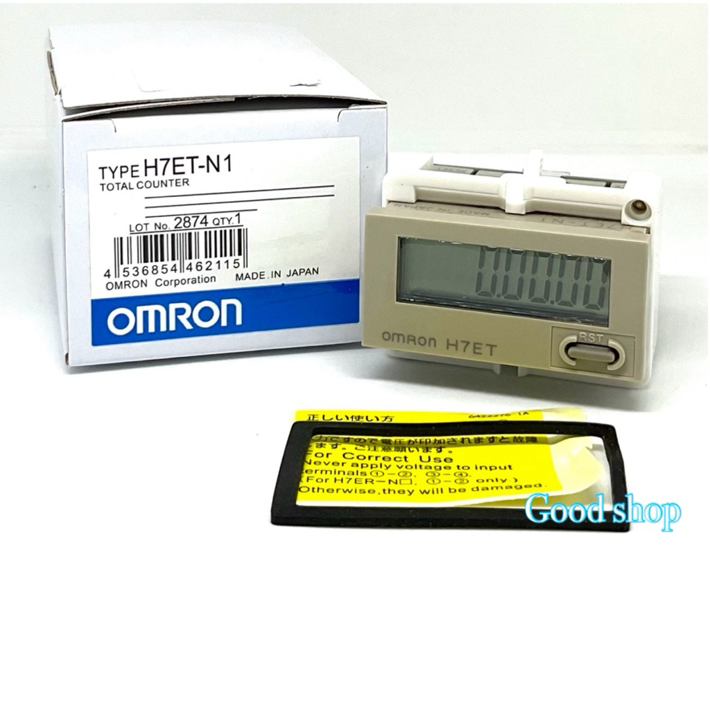 H7ET-N1 COUNTER แบบดิจิตอลขนาดเล็ก เคาน์เตอร์ 7digit 0s-999h 59min 59s
