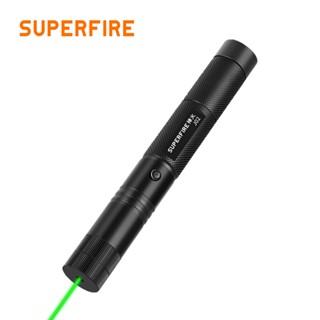 SUPERFIRE J02 ไฟฉายเลเซอร์ ปากกาเลเซอร์ ชาร์จ USB อะลูมิเนีย…