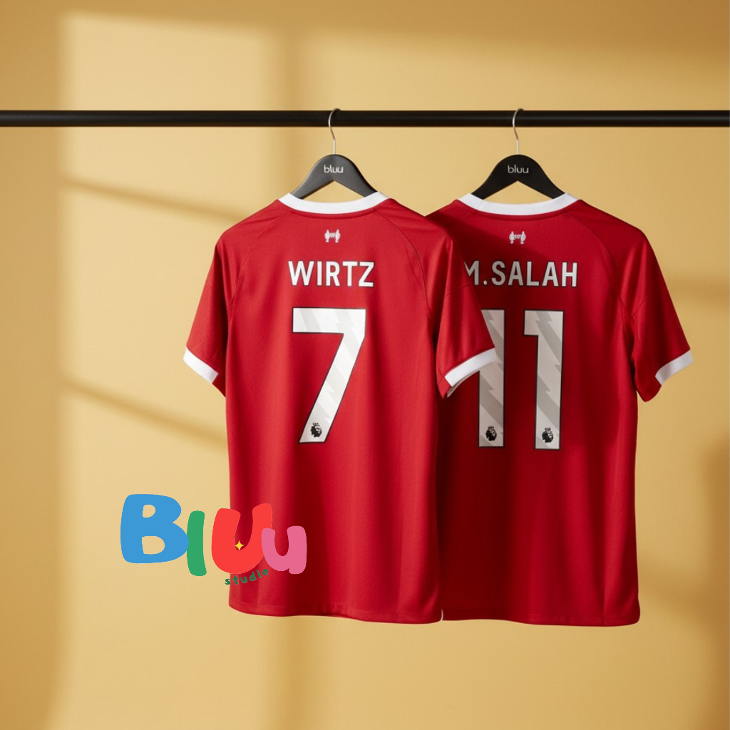 (S-7XL) เสื้อฟุตบอล aิวwลู เหย้า Home ปี 2025-26 (3A) เกรดแฟนบอล โลโก้ปัก พร้อมเบอร์ชื่อนักเตะ