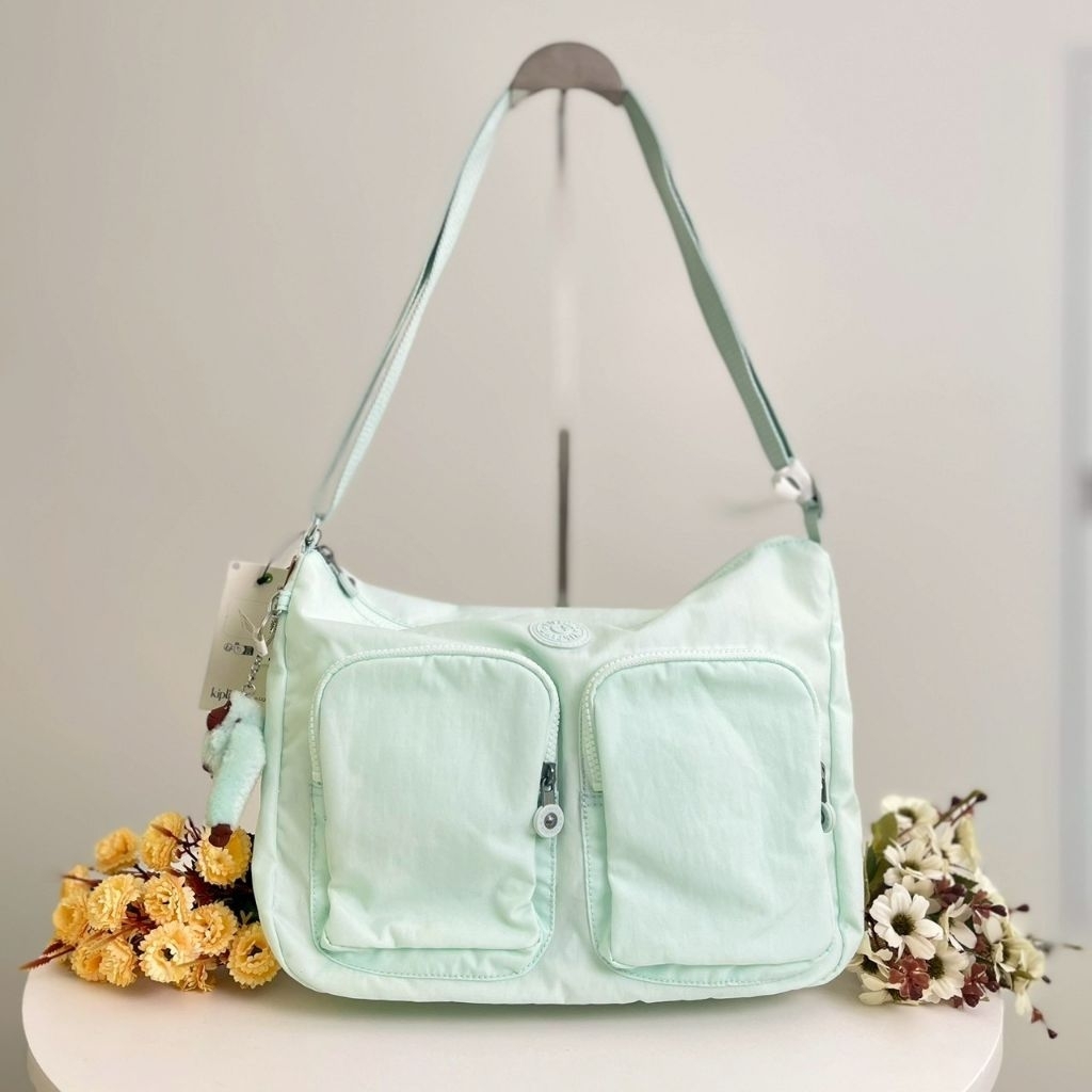 กระเป๋าคลิปลิ้ง Kipling ใบใหญ่สีพื้น