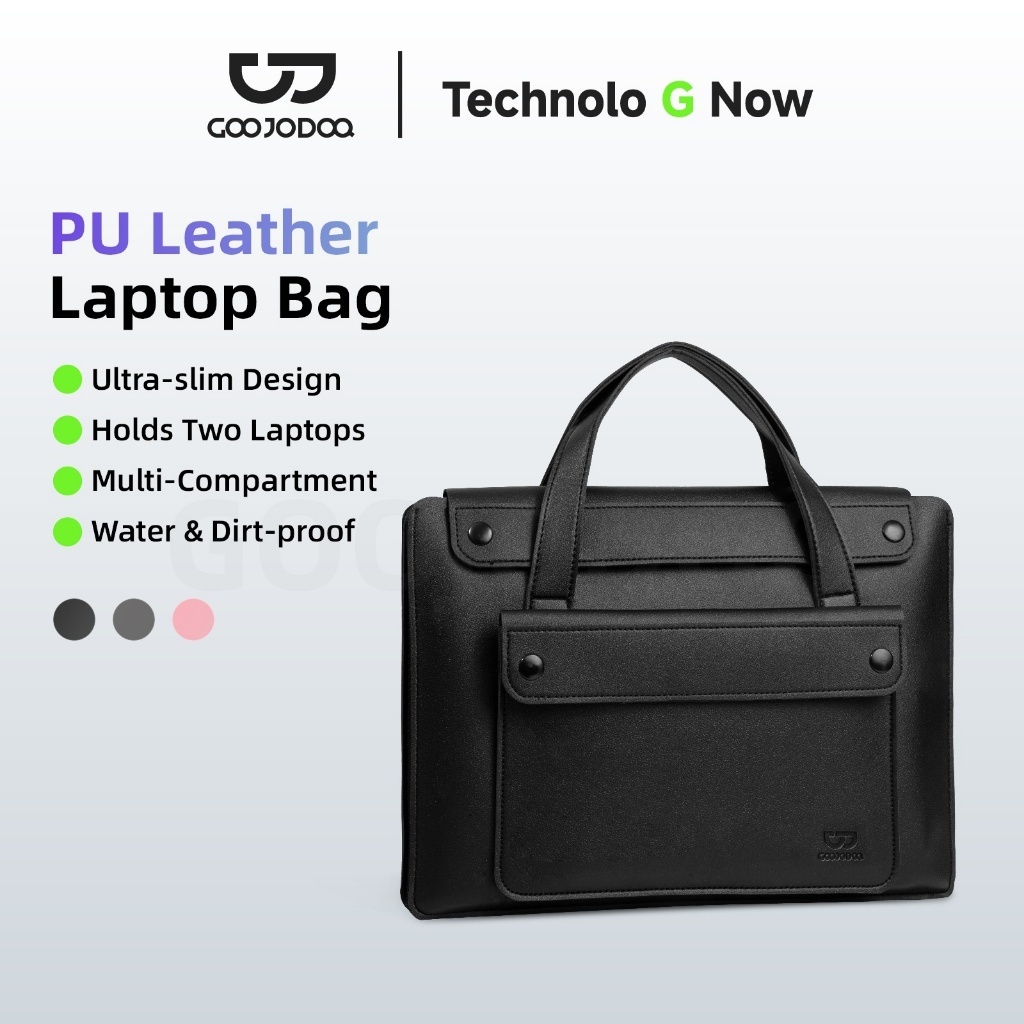 Goojodoq กระเป๋าโน๊ตบุ๊ค Laptop Bags Notebook Case ซองโน๊ตบุ๊ค กันน้ำ กันกระแทก กันรอยขีดข่วน