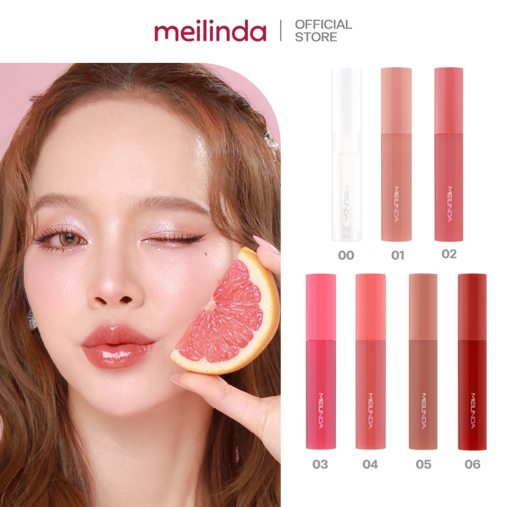 MEILINDA Sugar Coating Gloss (ลิปกลอส)(MC2072)