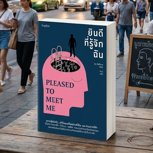 หนังสือ ยินดีที่รู้จักฉัน PLEASED TO MEET ME (บาร์ใหม่)
