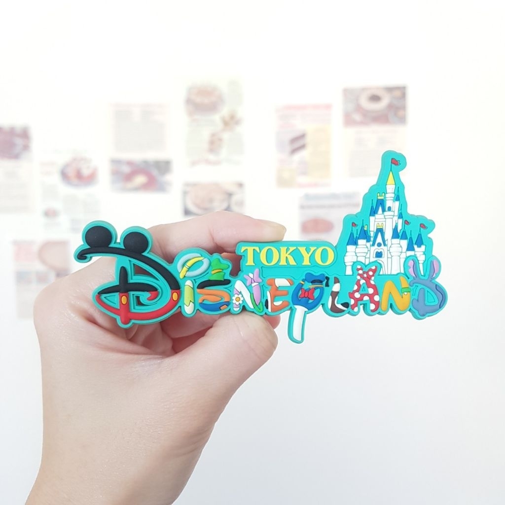 แม่เหล็กติดตู้เย็นดิสนีย์แลนด์ Magnetติดตู้เย็นTokyoDisneyland ของแท้ มือ2