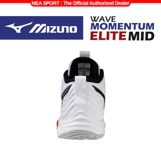 [ลิขสิทธิ์แท้] MIZUNO WAVE MOMENTUM ELITE MID รองเท้าวอลเลย์บอล รุ่นท๊อป ตัวเด็ด มิตซูโน่ แท้ หุ้มข้อ