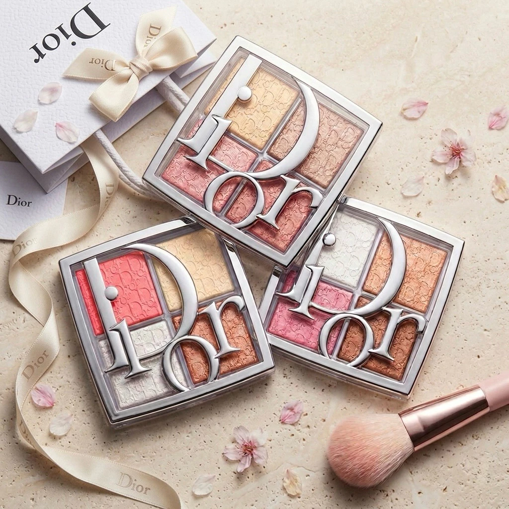 พร้อมส่งในไทย **มีถุงให้ด้วย** DIOR BACKSTAGE Glow maximizer palette Shop ญี่ปุ่น