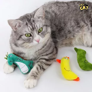 ตุ๊กตาแคทนิป ของเล่นแมว Catnip กัญชาแมว แมวฟิน ปลอดภัยต่อน้องแมว By Heycat