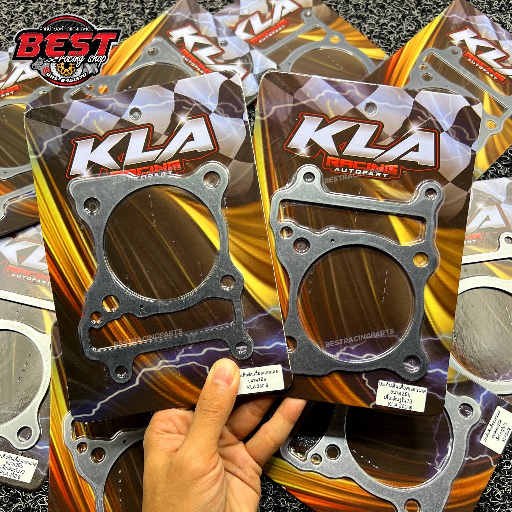ปะเก็นตีนเสื้อสแตนเลส KLA สำหรับ Lead Giorno Pcx ขนาด 1มิลและ 2มิล เสื้อเดิมและCNC