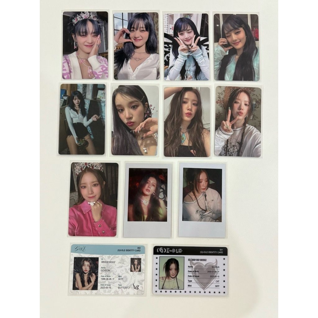 (G)I-DLE – I FEEL Official Photocards