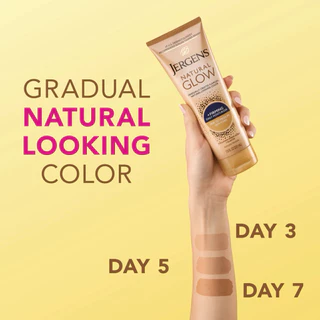 ครีมผิวแทน Jergens Natural Glow and Firming - มีสองสี🌻🌻