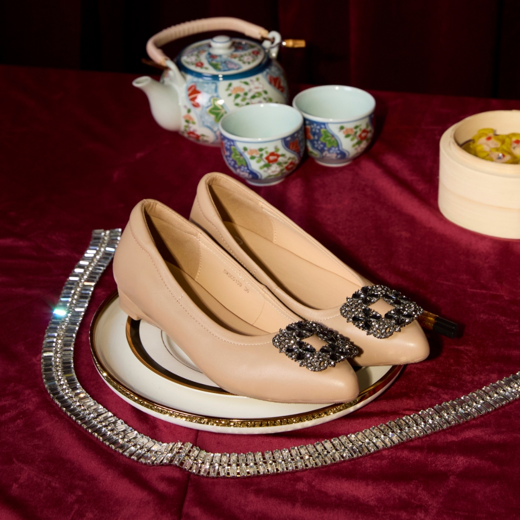 SHU CELEBHEELS 0.5" BIJOU รองเท้า