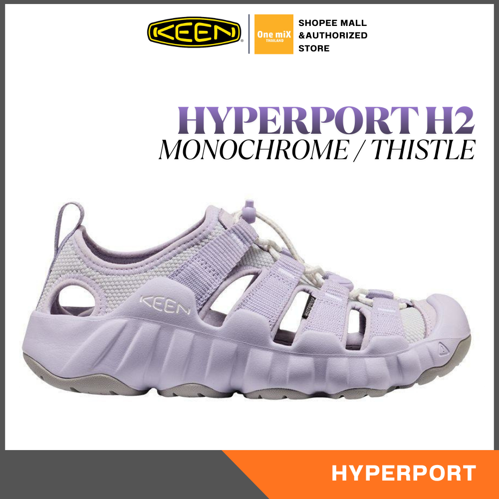 KEEN Women's HYPERPORT H2 (MONOCHROME/THISTLE) คีน แท้ ผู้หญิง