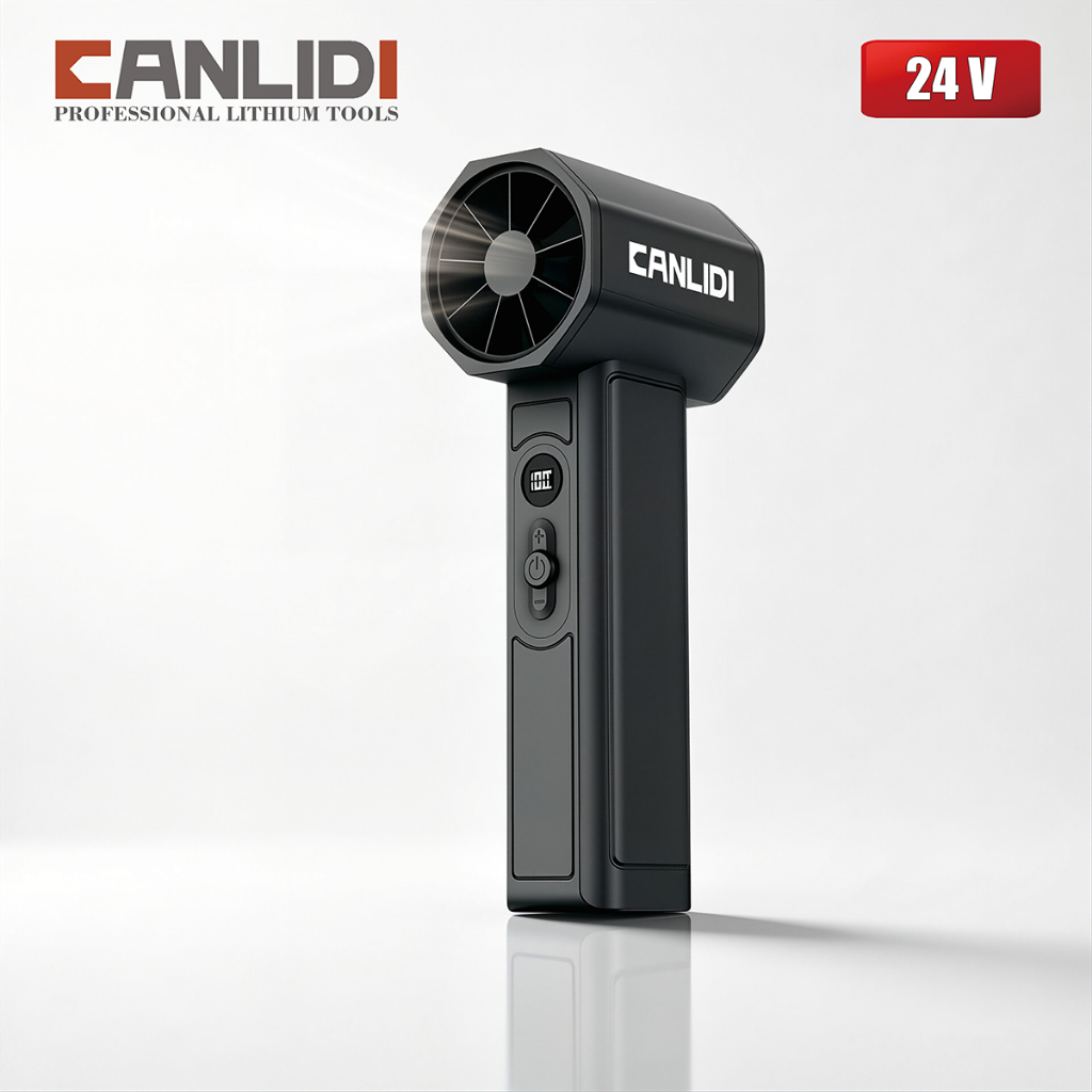 🔥มีสต็อก🔥CANLIDI CID-X9 เครื่องเป่าลมแบบพกพา อลูมิเนียมอัลลอยด์ เครื่องดูดฝุ่น รถดูดฝุ่น Jet fan ความดันลม 1600g