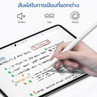 ELELAB หัวปากกาสไตลัส 2B/4B แบบซิลิโคนนุ่ม เสียงเงียบ เขียนลื่น ปลายปากกา Stylus เปลี่ยนได้ สำหรับ Apple Pencil