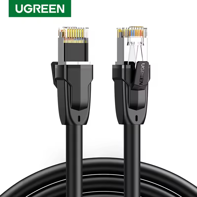 UGREEN NW121 Cat 8 สายอีเธอร์เน็ตความเร็วสูง Cat8 สายเครือข่าย LAN Cat8 RJ45 ความเร็ว 40Gbps 2000MHz