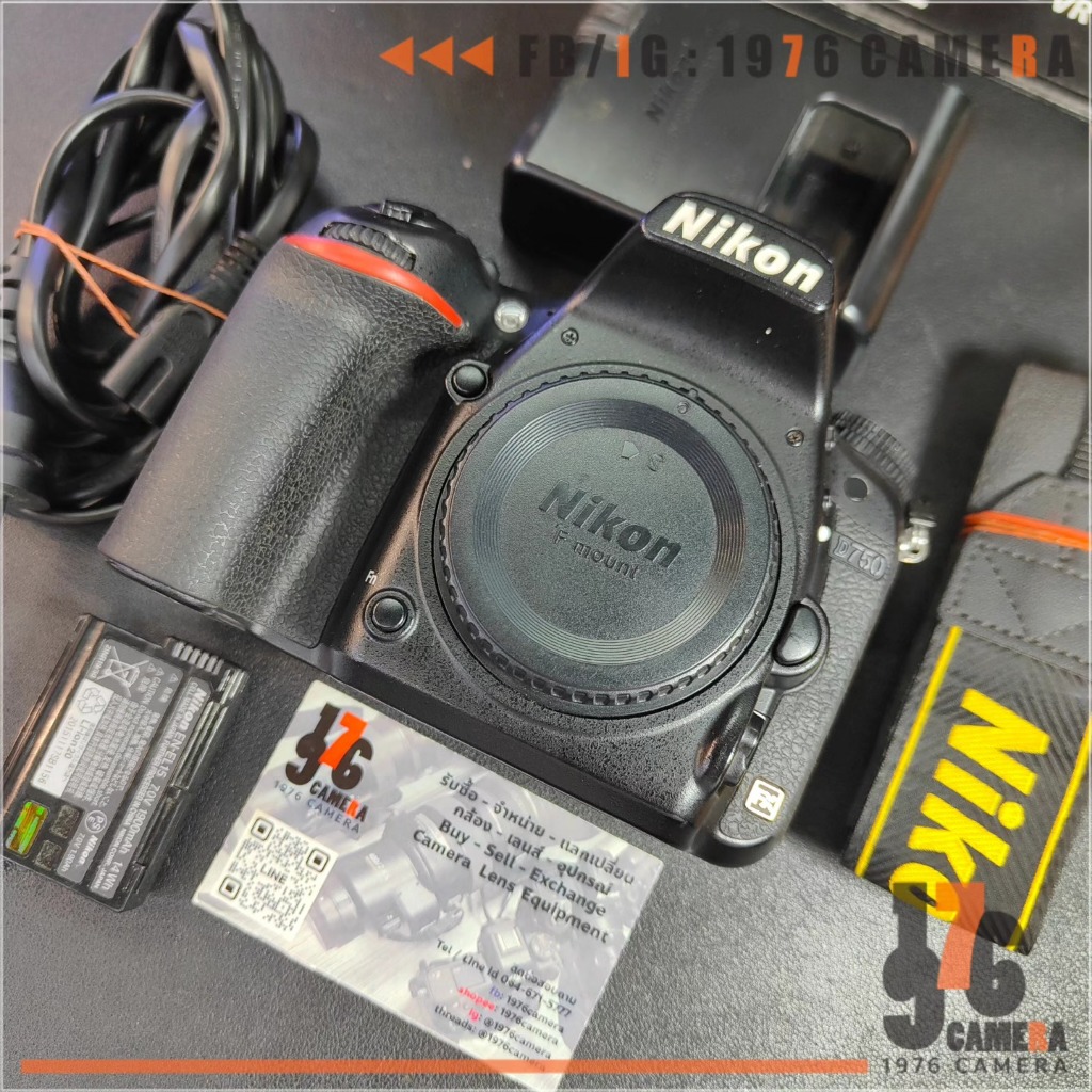 Used Nikon D750 Body มือสอง ครบกล่อง