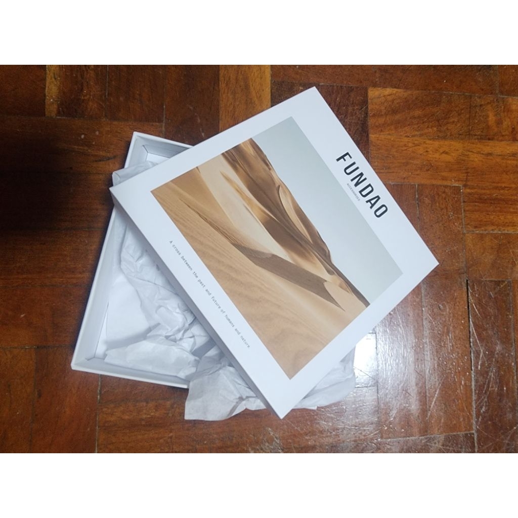 กล่องเปล่า fundao ขนาด17×17×3.6cm