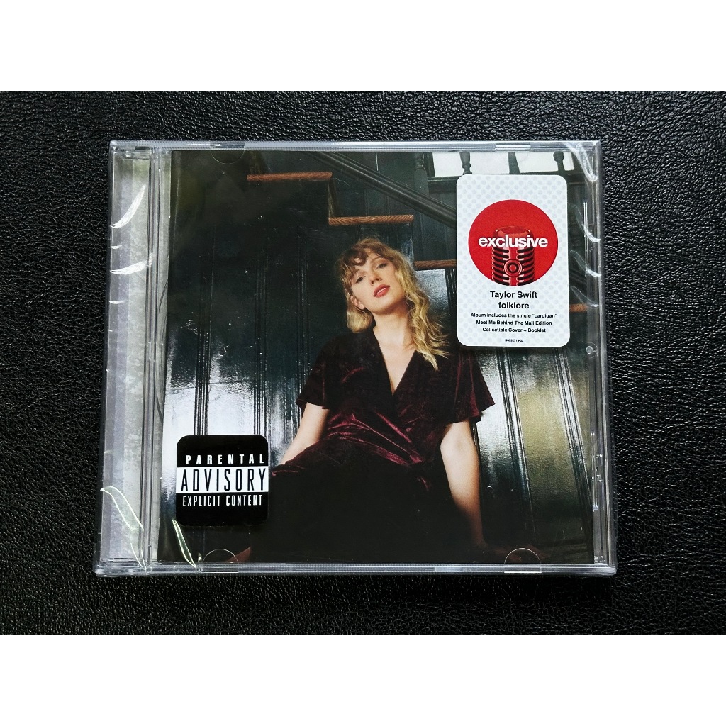 ซีดี CD Taylor Swift Folklore (Target Exclusive) ปก ALT. Cover <Meet Me Behind The Mall Edition> (Ne