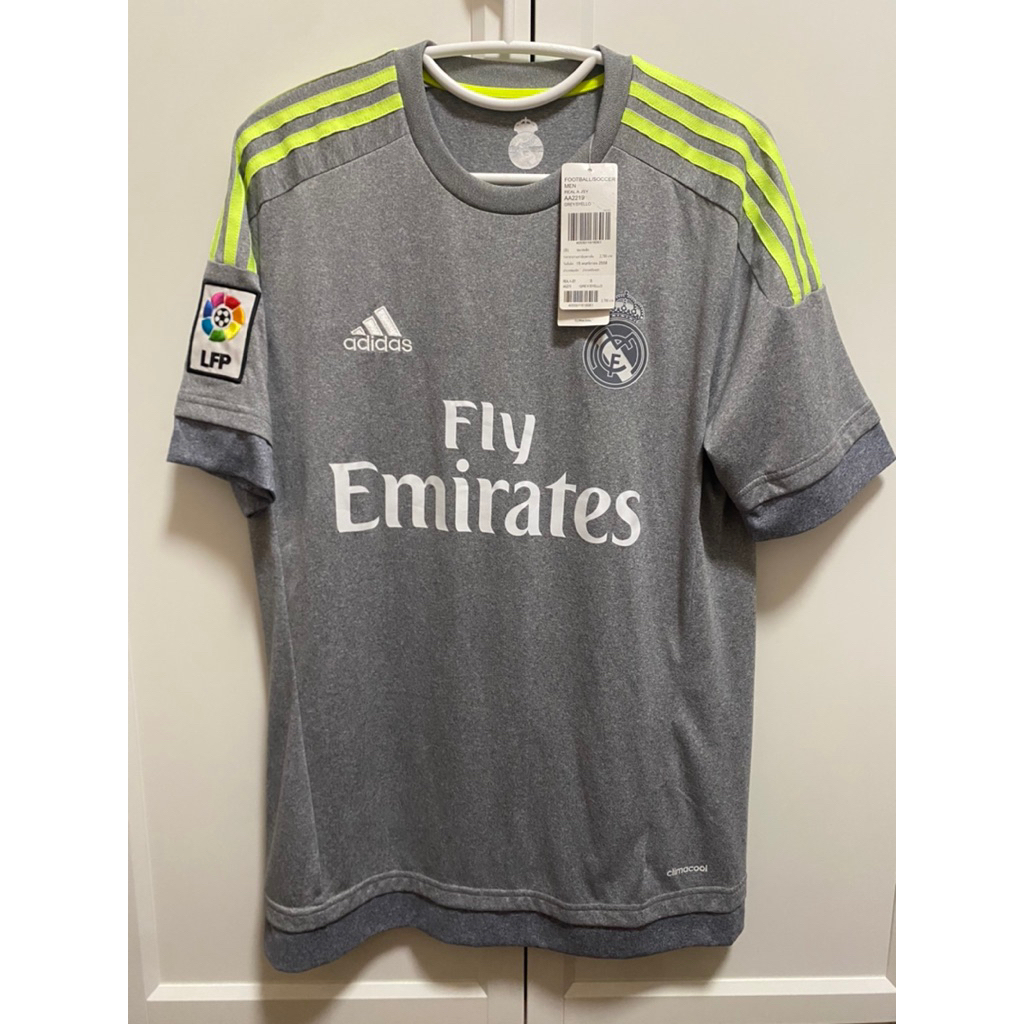 เสื้อบอล Real Madrid 15/16 away sizeS ป้ายห้อยไทย แท้