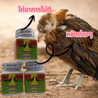 สำหรับไก่ชน หวัดหน้าบวมขี้ขาวขี้เขียว