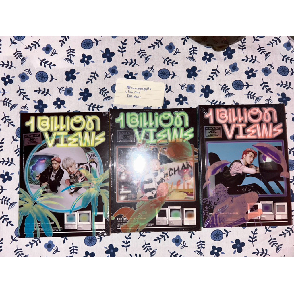 อัลบั้ม EXO-SC เซชาน 1 Billion Views ยังไม่แกะ